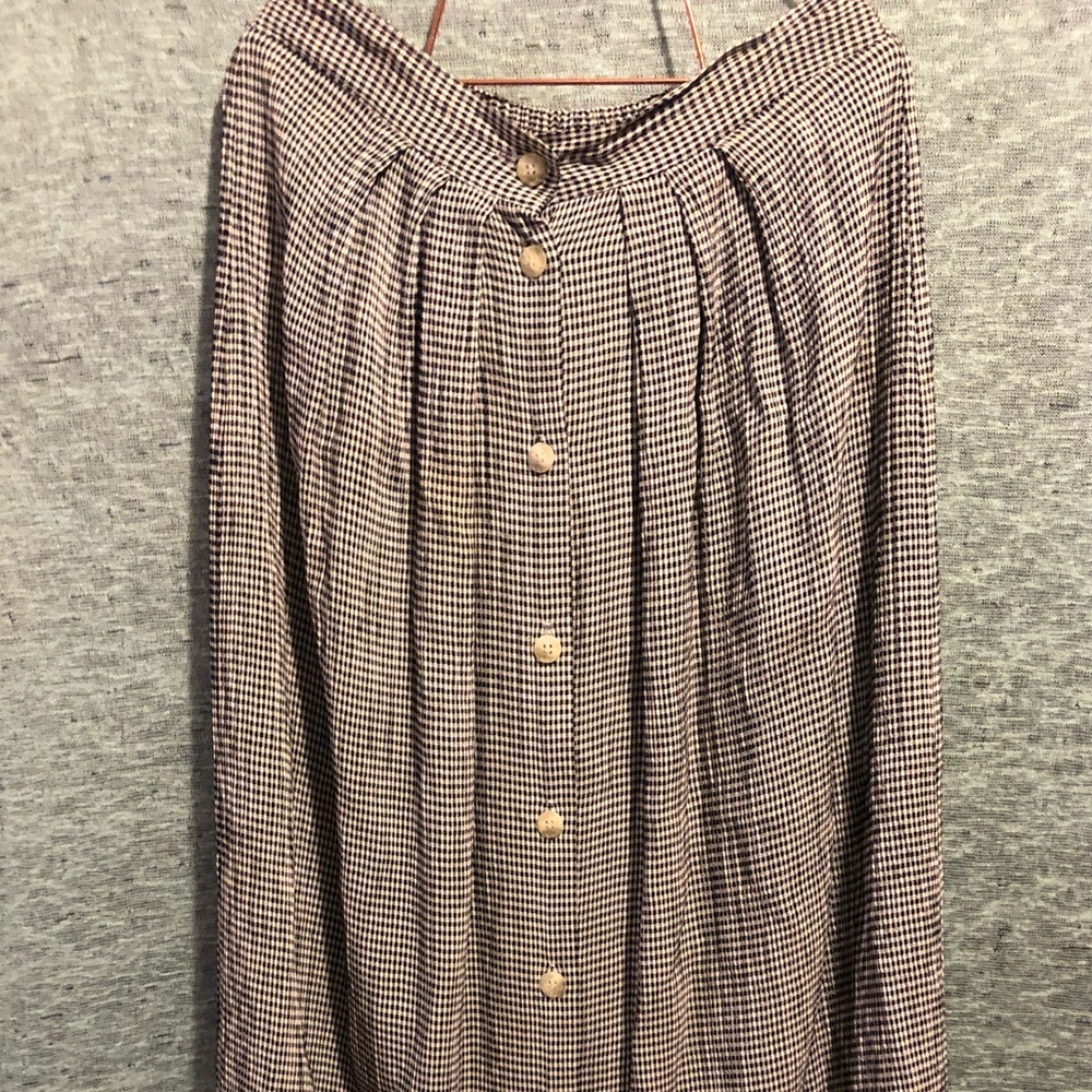 Vintage express marque deposee maxi skirt
